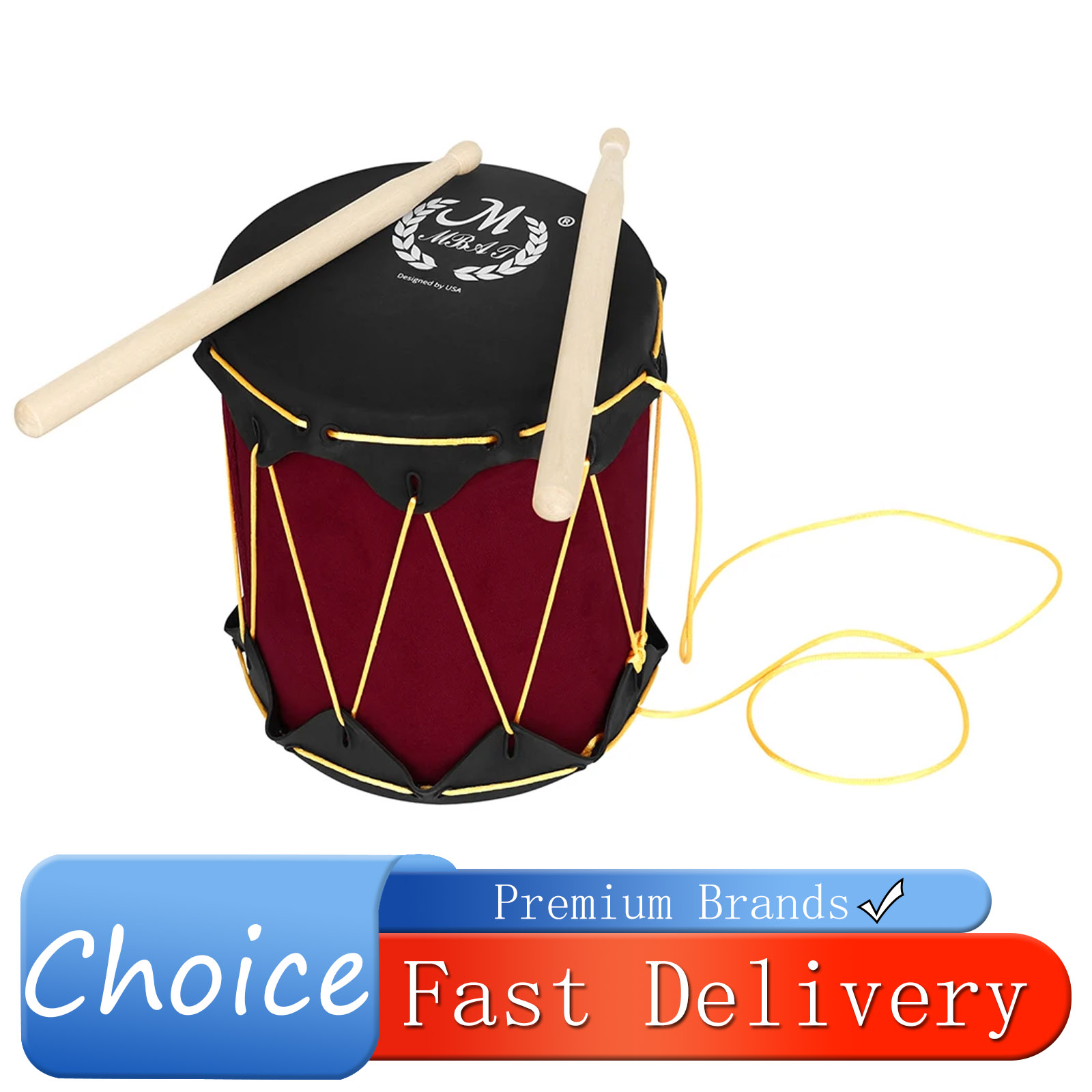 Musical Instrument Indian - IRIN Rubber Skin Drum Indian Drum