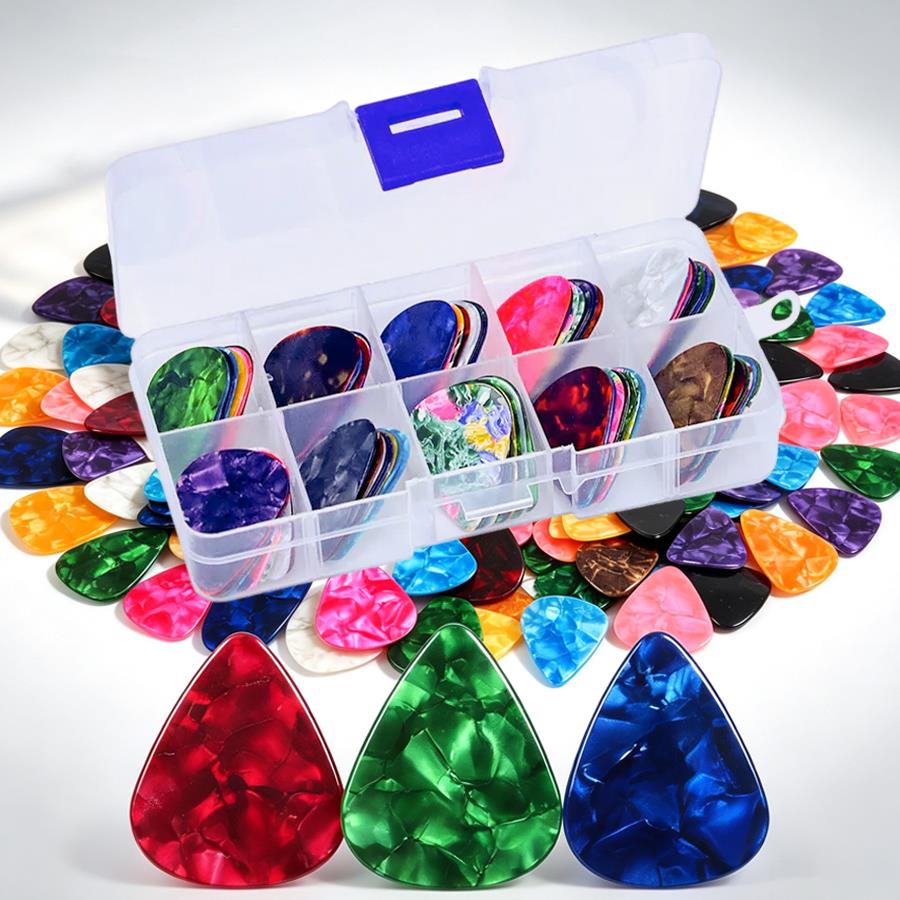 Musical Instrument Gif - 20/30/50pcs Celluloid Guitar Plectrums with Clear