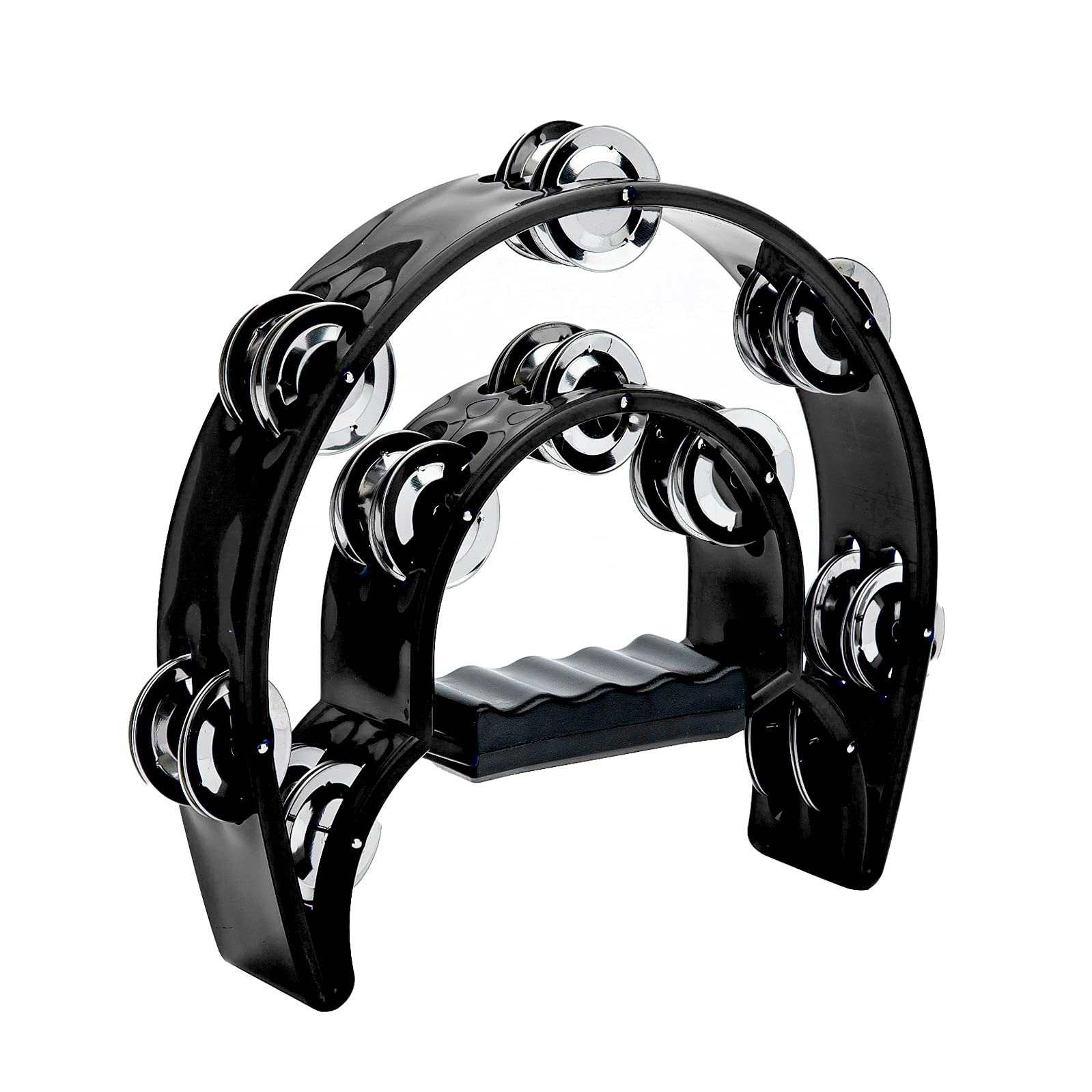 Musical Instrument Tambourine - Tambourine Double Row Metal Jingles Hand