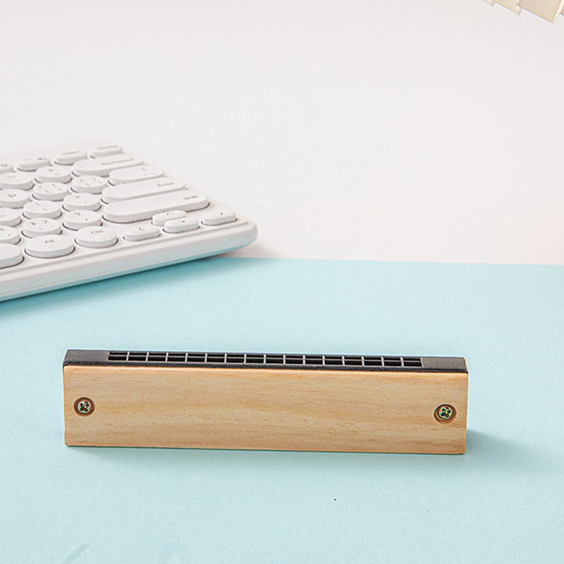 Musical Instrument Diy For Kids - DIY White Embryo Wooden 16 Holes