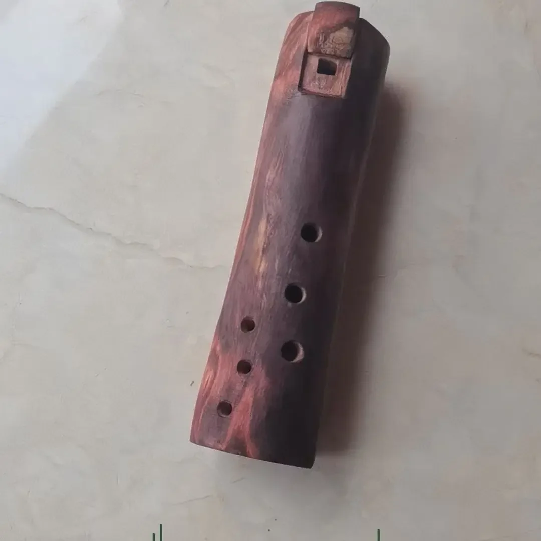 Musical Instrument Indian - Handmade wooden flute Hainan huanghuali Indian