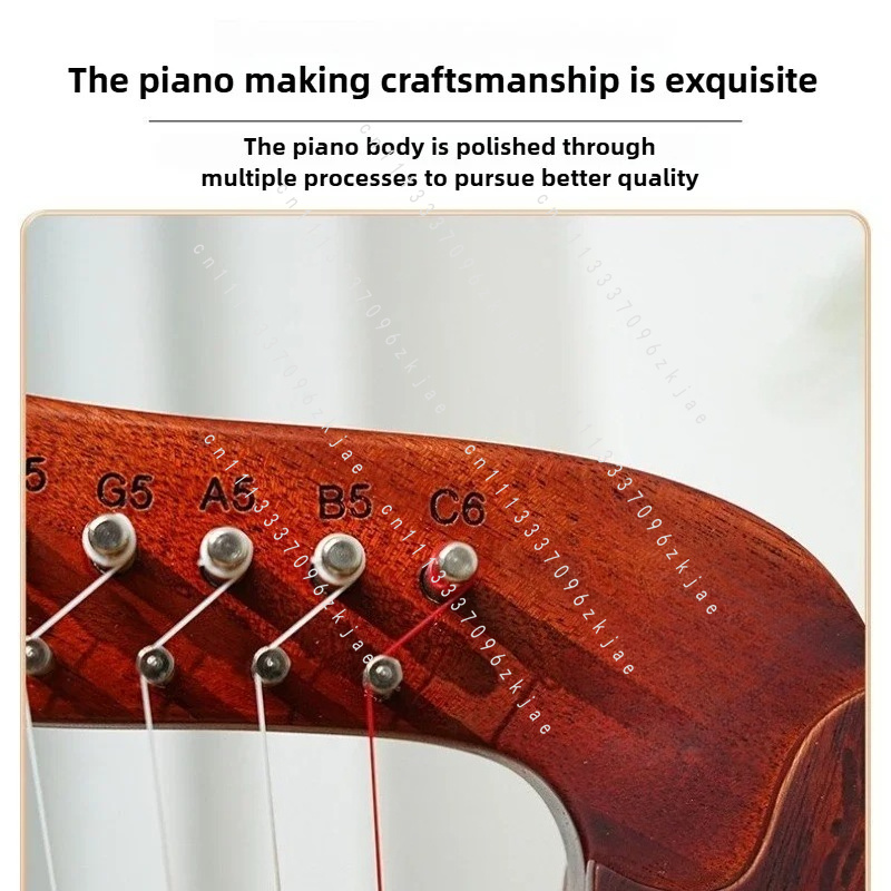 Handmade 15 Tone Harp Sound Th - Musical Instrument Harp ulasan dan harga