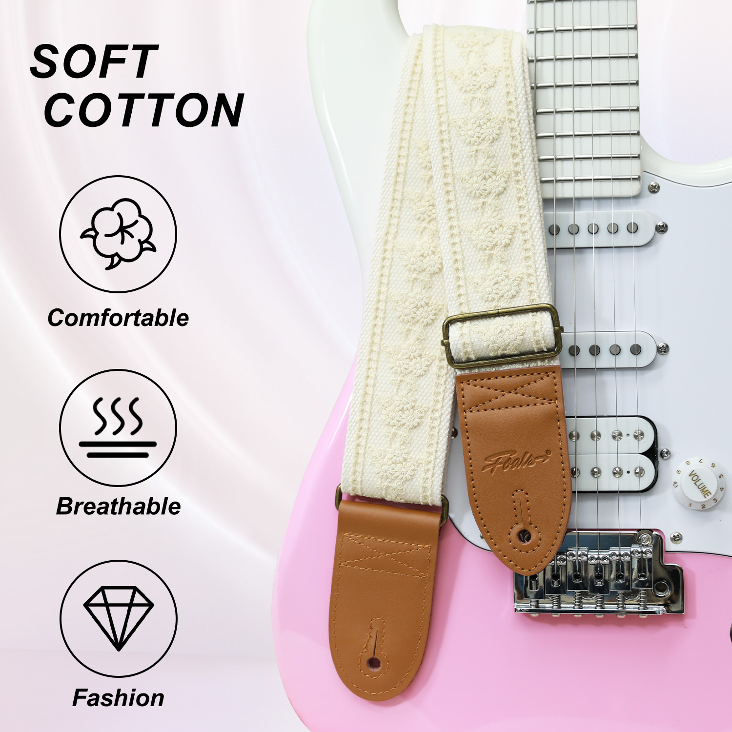 FOALS Guitar Straps Folk Bass  - Musical Instrument Types ulasan dan harga