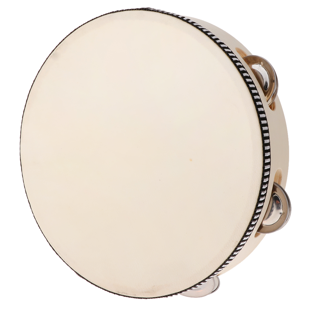 Wooden Musical Tambourine Beat - Musical Instrument Tambourine ulasan dan harga