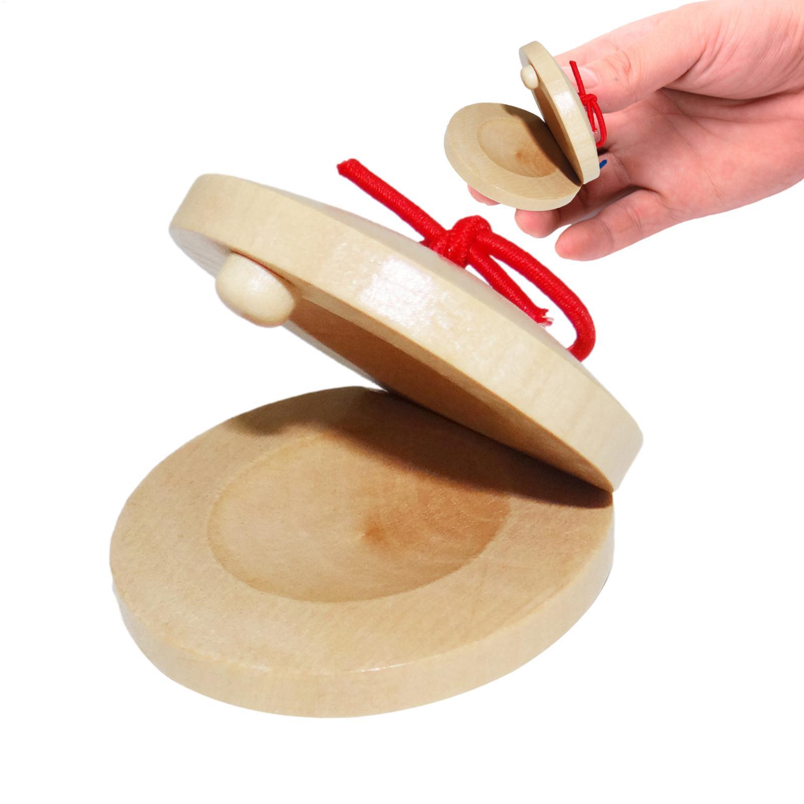 Wooden Castanets Kids Musical  - Musical Instruments Game ulasan dan harga