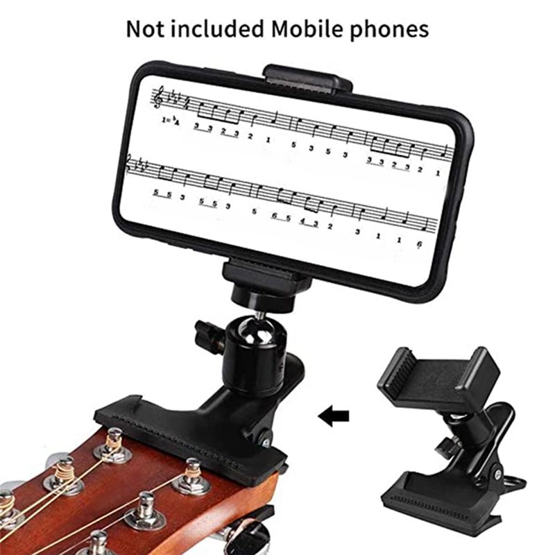 [828 Sale] Guitar Phone Holder - Musical Instrument Videos ulasan dan harga