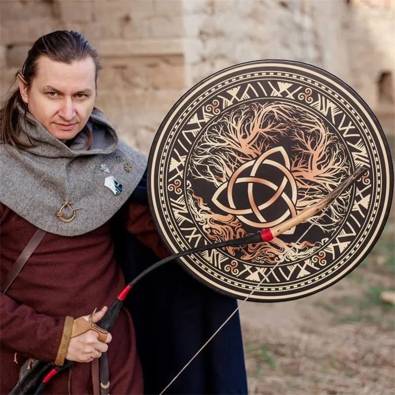 25CM Shaman Celtic Drum Vintag - Musical Instrument Tambourine ulasan dan harga