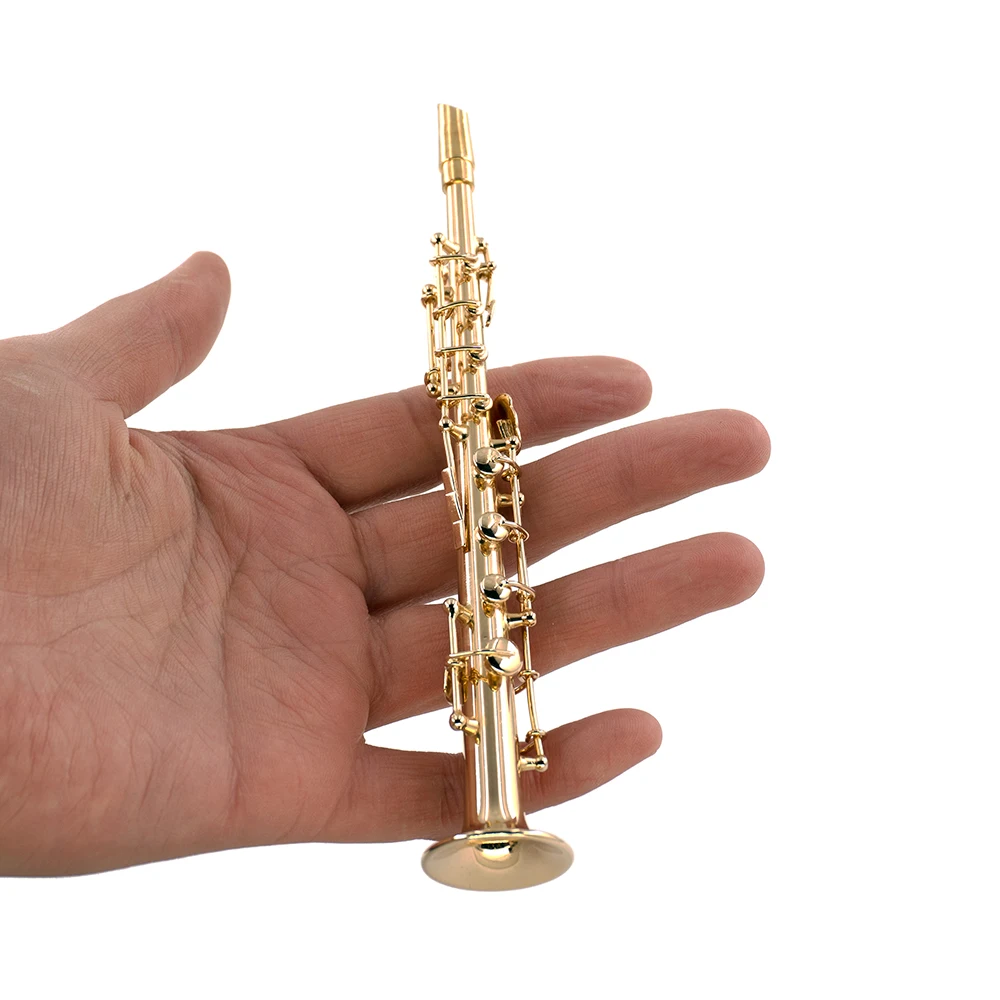 Miniature Copper Soprano Saxop - Musical Instrument Japan ulasan dan harga
