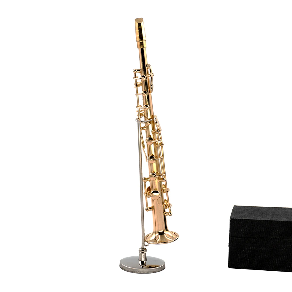 Miniature Copper Soprano Saxop - Musical Instrument Japan ulasan dan harga