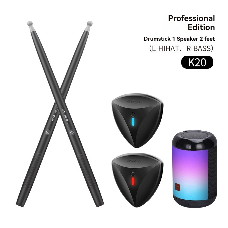 Somatosensory Electronic Air D - Musical Instrument Virtual ulasan dan harga
