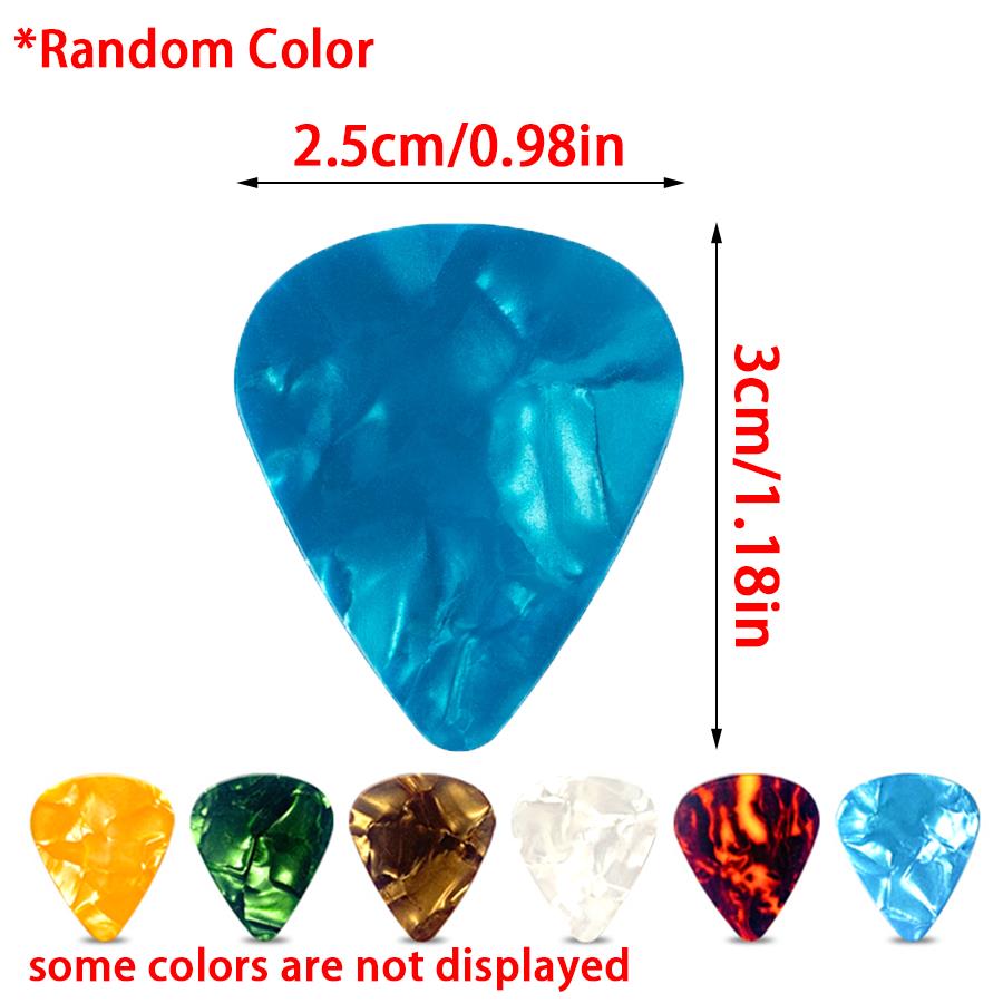 20/30/50pcs Celluloid Guitar P - Musical Instrument Gif ulasan dan harga