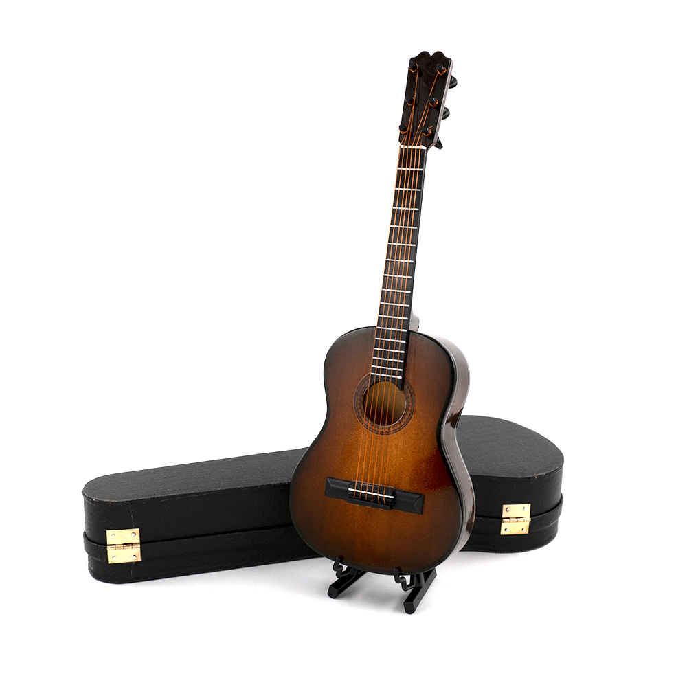 Dollhouse Miniature Guitar Mus - Musical Instrument Japan ulasan dan harga