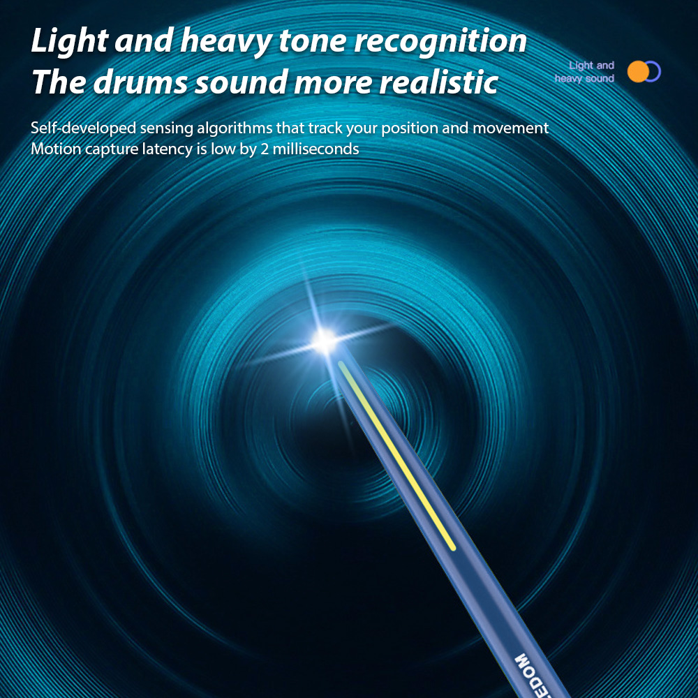 Somatosensory Virtual Drum Kit - Musical Instrument Virtual ulasan dan harga