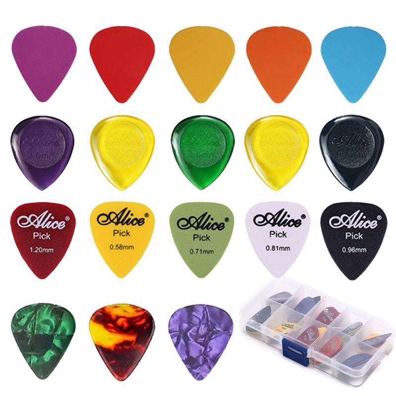 30PCS Guitar Picks Set – Cellu - Acoustic Guitar Dreadnought ulasan dan harga