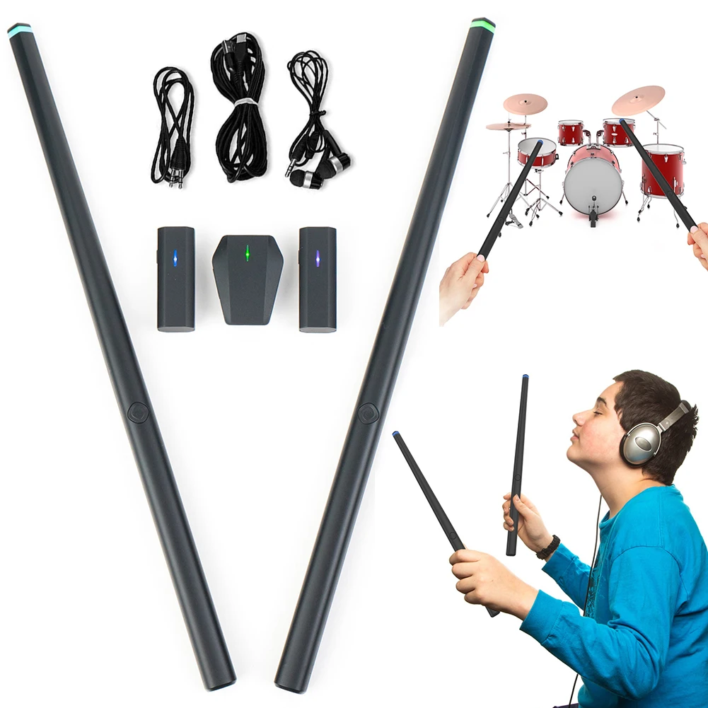 Electronic Air Drumsticks Port - Musical Instrument Virtual ulasan dan harga