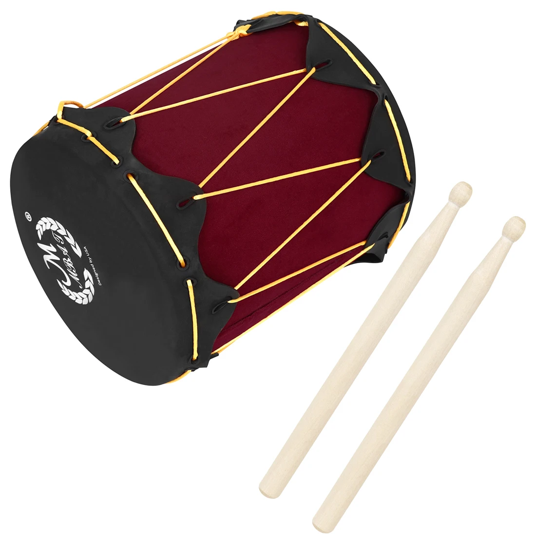 Indian Drums Double Rubber Ski - Musical Instrument Indian ulasan dan harga
