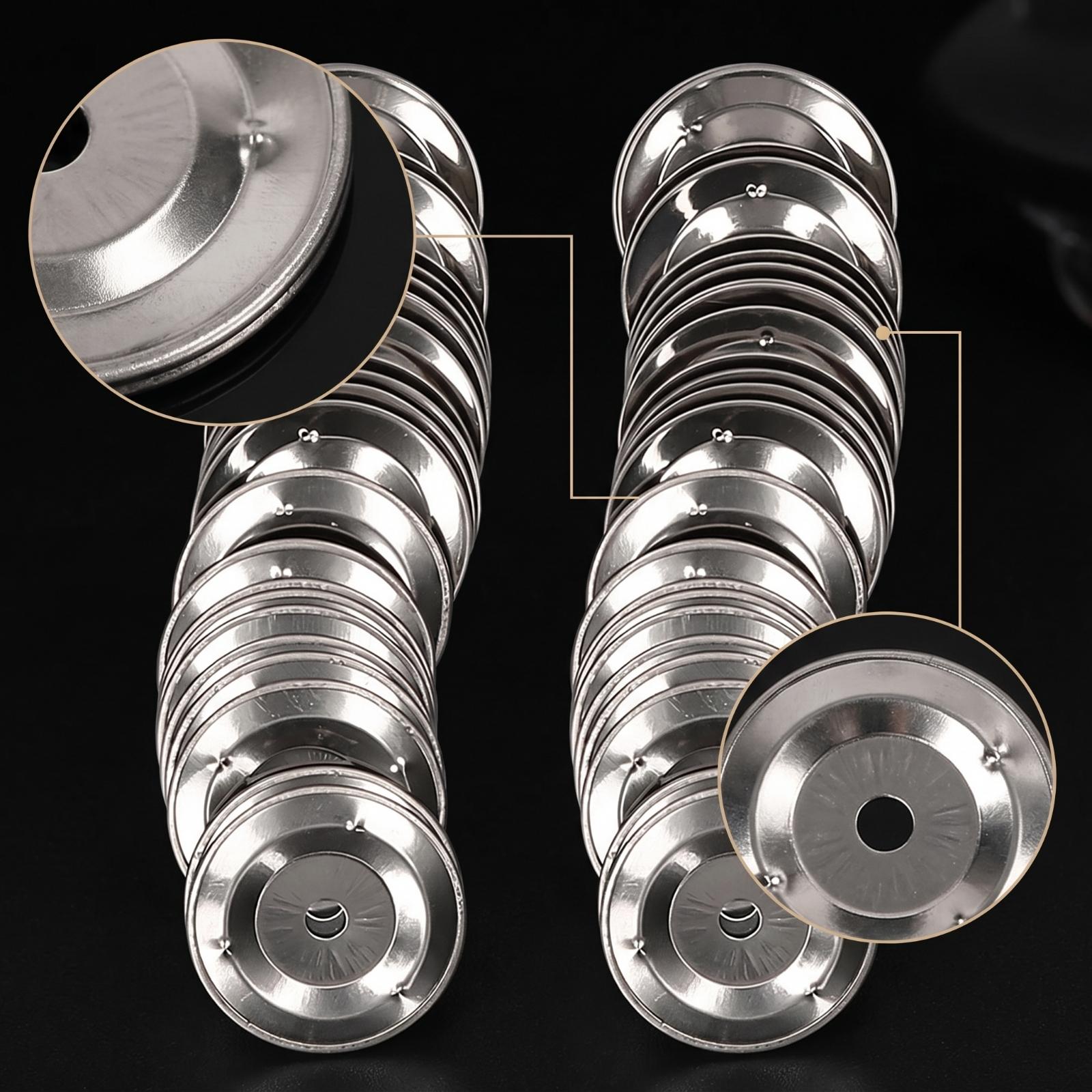 50pcs Steel Tambourine Bells R - Musical Instrument Tambourine ulasan dan harga