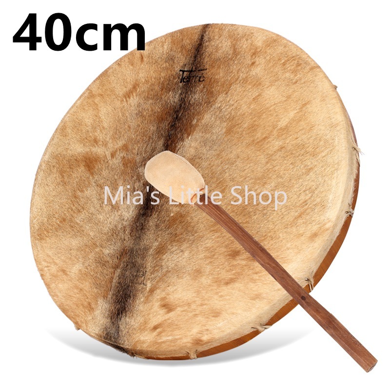 Indian Frame Drum Natural Cowh - Musical Instrument Indian ulasan dan harga