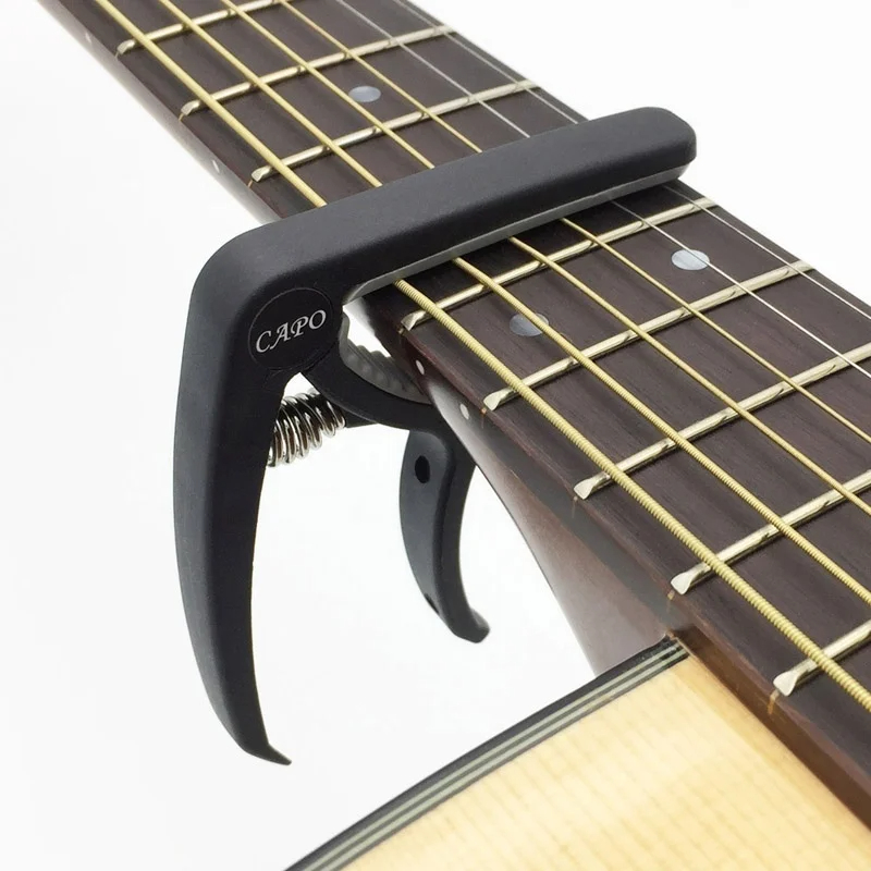 Plastic Guitar Capo for 6 Stri - Musical Instrument Gif ulasan dan harga