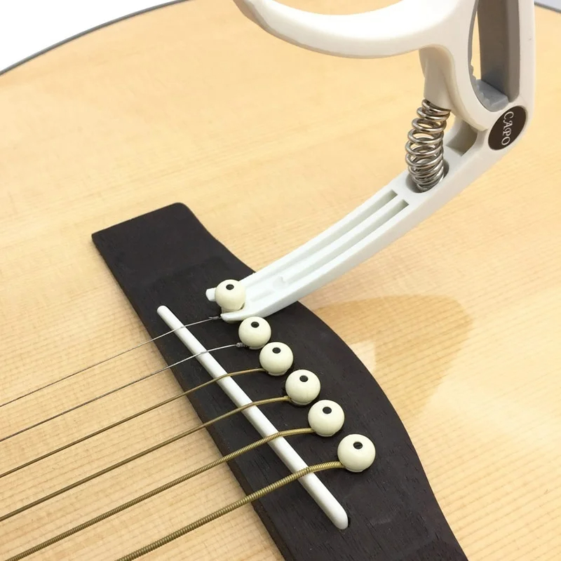 Plastic Guitar Capo for 6 Stri - Musical Instrument Gif ulasan dan harga