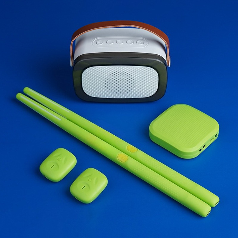Air Electric Drum Kit Portable - Musical Instrument Virtual ulasan dan harga