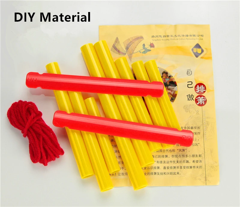 Children's ABS Plastic Panflut - Musical Instrument Diy For Kids ulasan dan harga