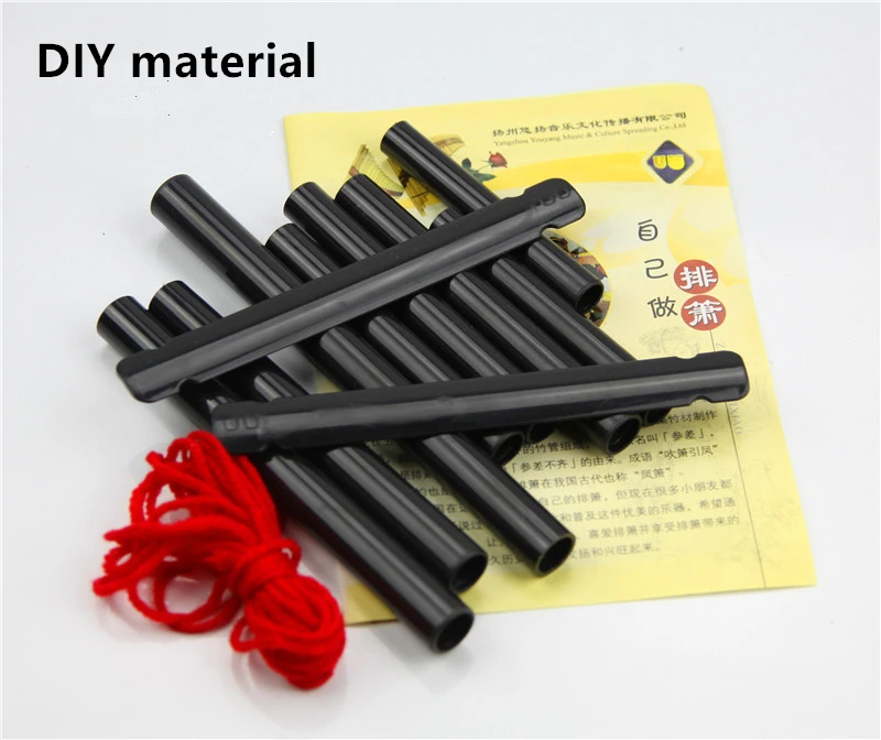 Children's ABS Plastic Panflut - Musical Instrument Diy For Kids ulasan dan harga