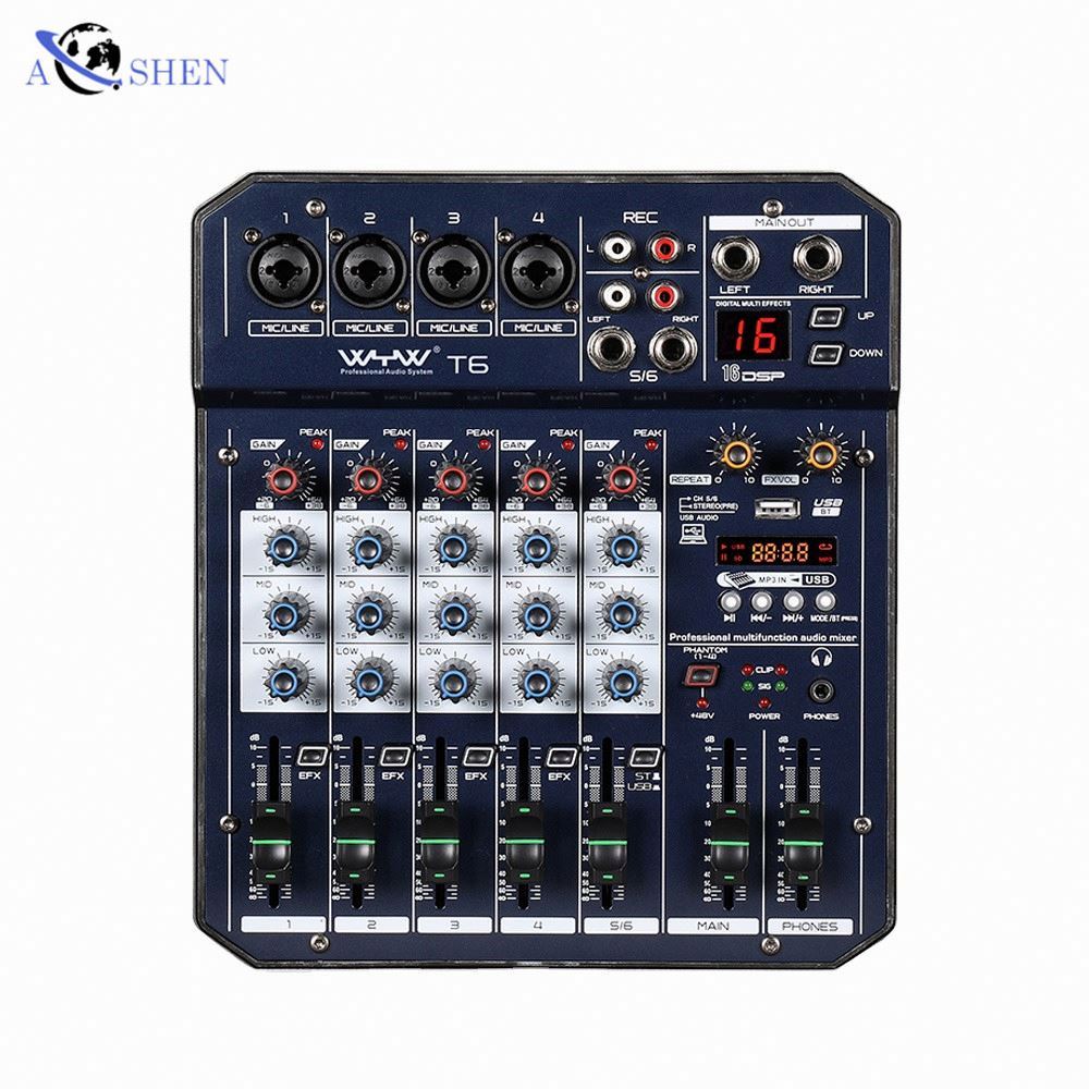 AOSHEN Audio Mixer for DJ Musi - Musical Instrument Videos ulasan dan harga