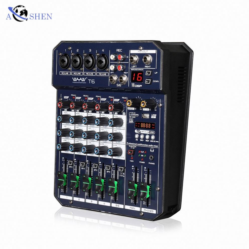AOSHEN Audio Mixer for DJ Musi - Musical Instrument Videos ulasan dan harga
