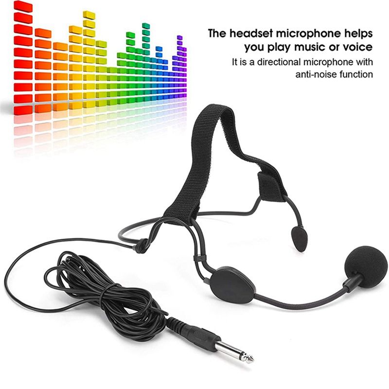 B68A 6.35MM Plug Dynamic Headb - Musical Instrument Gif ulasan dan harga