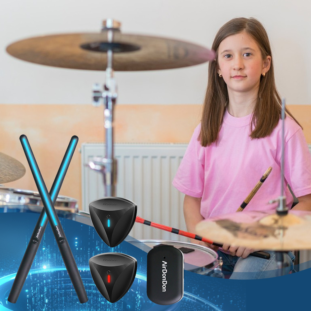 Air Drum Set Portable Air Drum - Musical Instrument Virtual ulasan dan harga