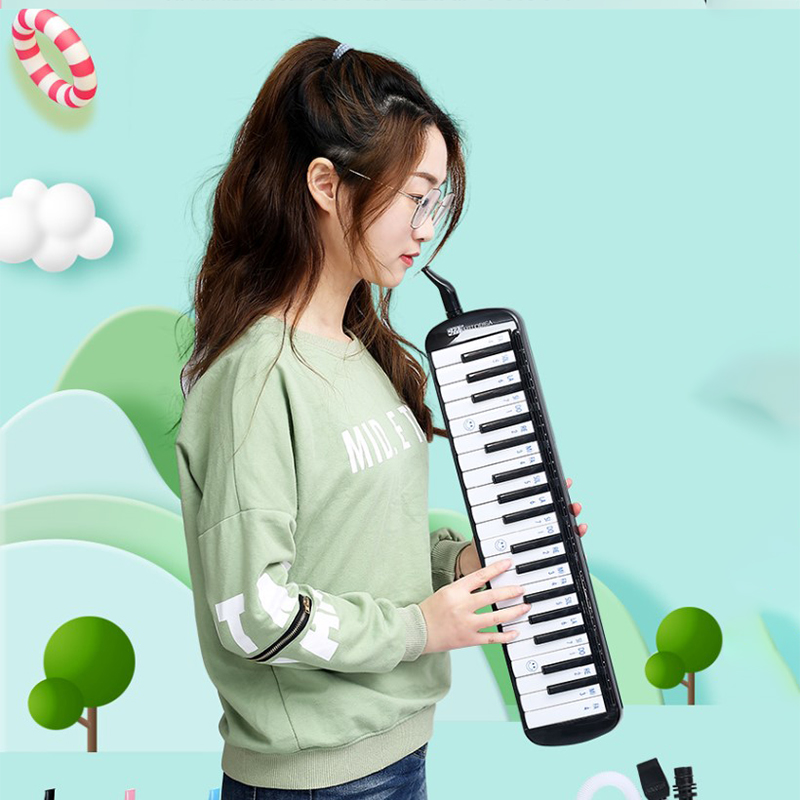 32/37 Keys Melodica Mouth Orga - Musical Instrument Harp ulasan dan harga