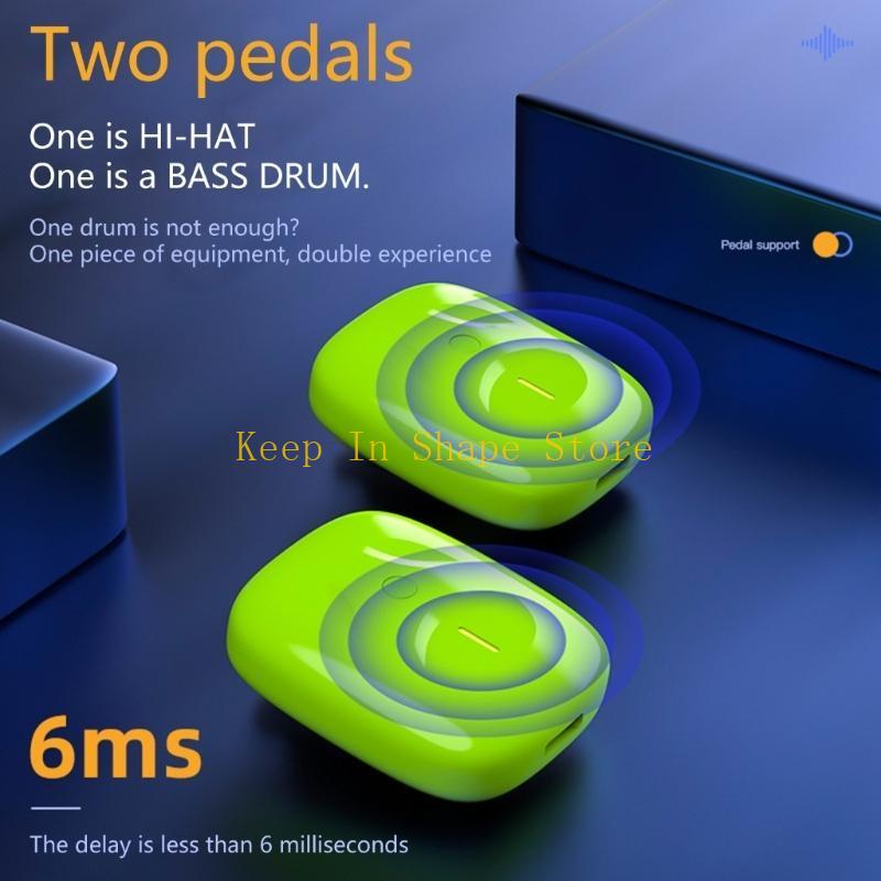 U1JC Electric Air Drum Set Vir - Musical Instrument Virtual ulasan dan harga