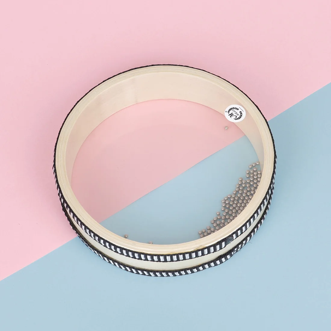 Orff Ocean Wave Bead Hand Drum - Musical Instrument Gif ulasan dan harga
