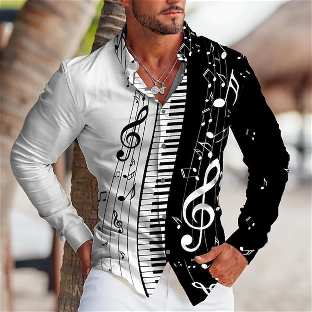 2025 Summer Men's Long Sleeves - Musical Instrument Japan ulasan dan harga