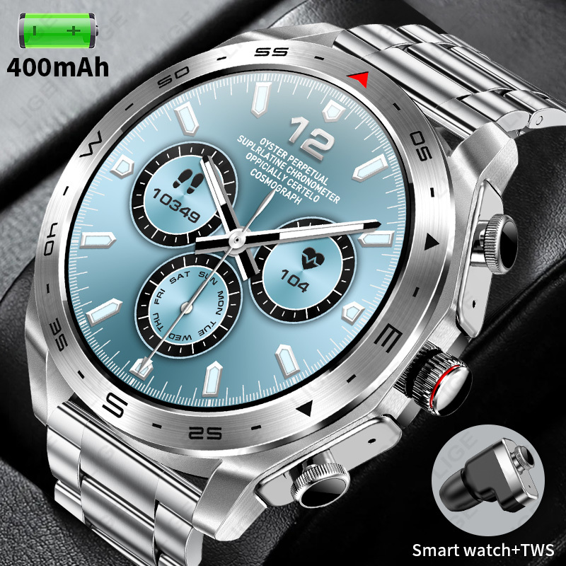 New T95 Smart Watch TWS 2-in-1 - Musical Instrument Japan ulasan dan harga