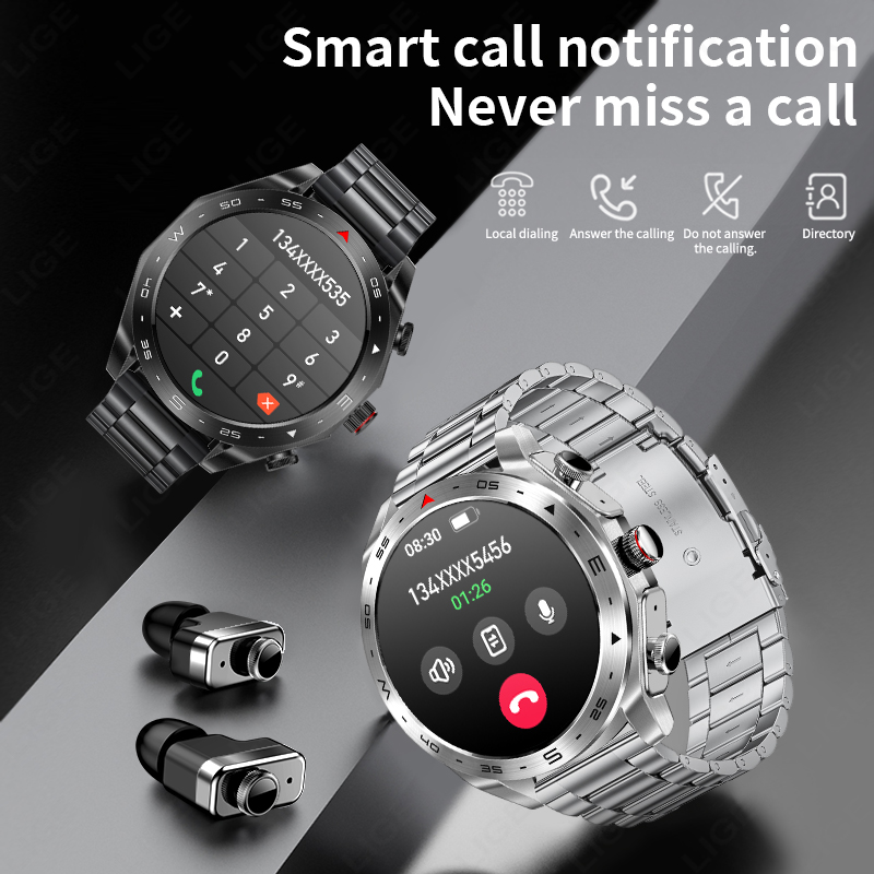 New T95 Smart Watch TWS 2-in-1 - Musical Instrument Japan ulasan dan harga