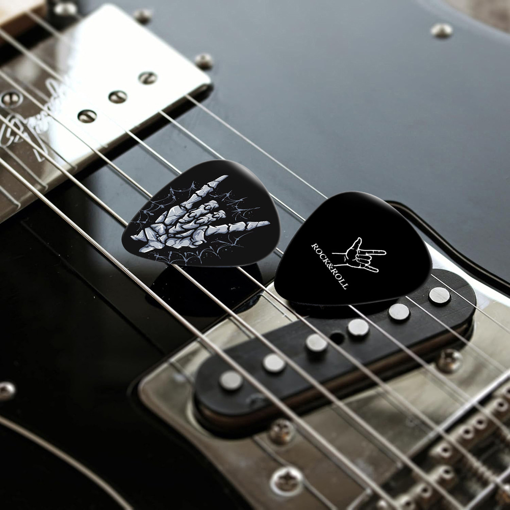 12 Pieces Guitar Picks 0.46mm  - Acoustic Guitar Dreadnought ulasan dan harga