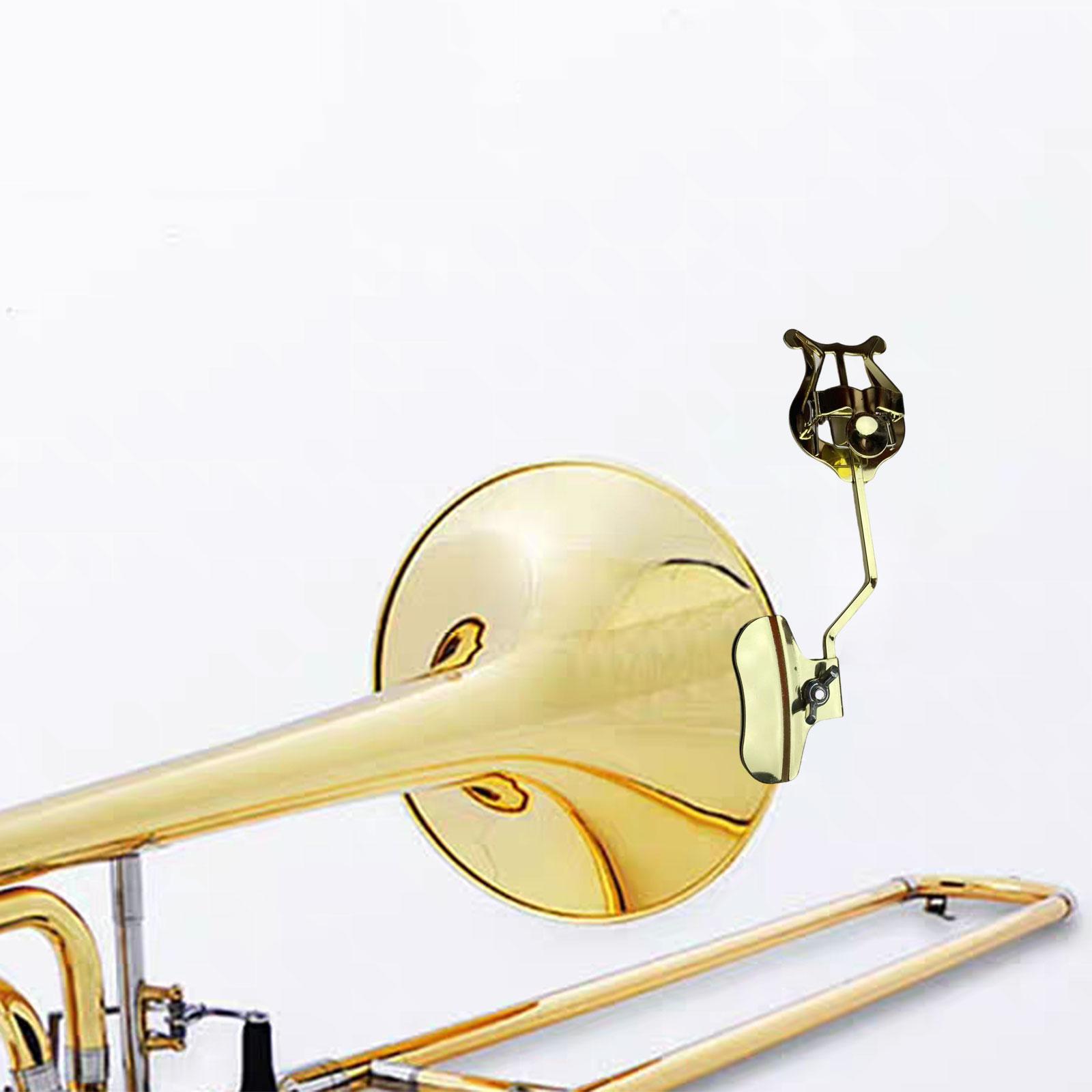 Trombone Lyre Sheet Music Hold - Musical Instrument Harp ulasan dan harga