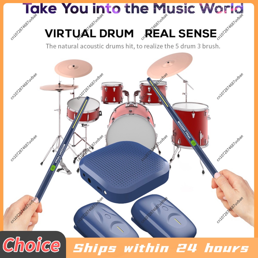 Somatosensory Virtual Drum Kit - Musical Instrument Virtual ulasan dan harga
