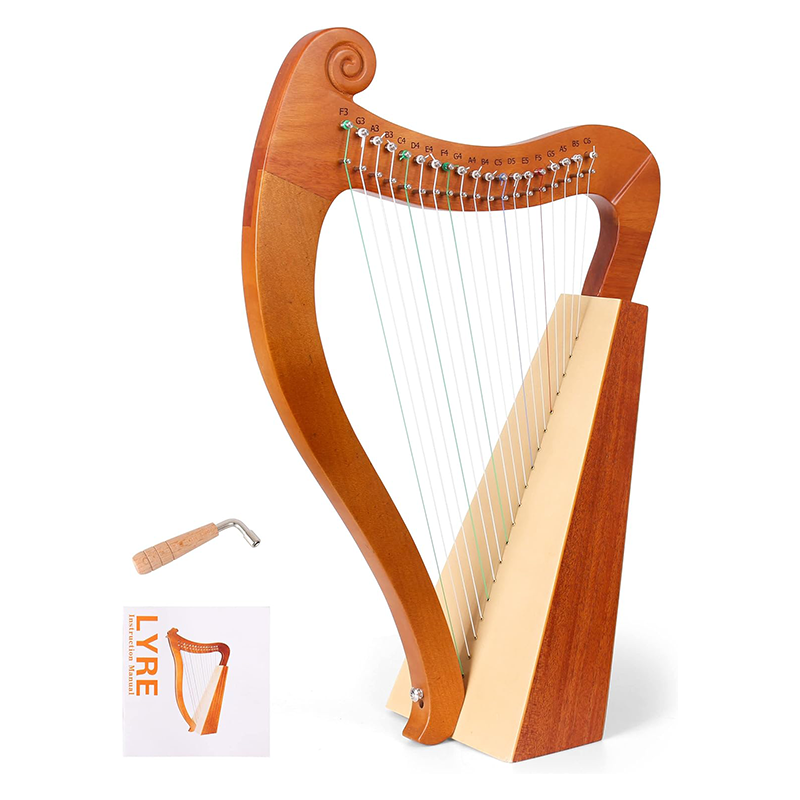 15 19 String Mini Harp Lyre Pi - Musical Instrument Harp ulasan dan harga