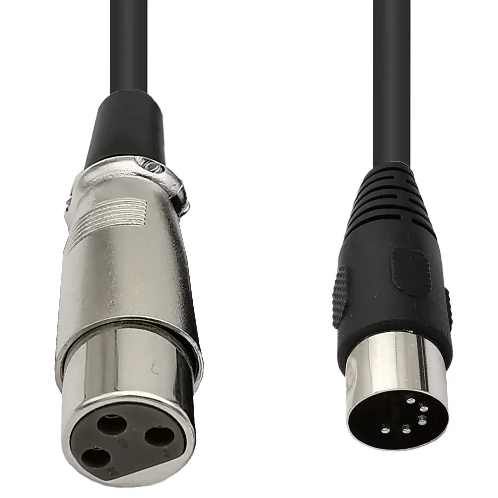 MIDI to XLR Adapter Cable,DIN  - Musical Instrument Videos ulasan dan harga