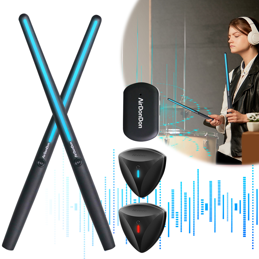 Portable Air Drum Set Air Drum - Musical Instrument Virtual ulasan dan harga
