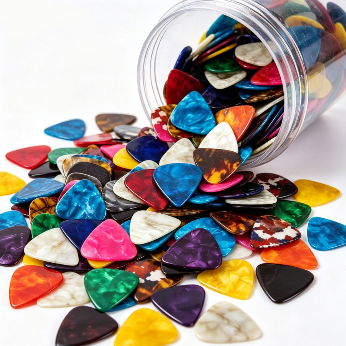 84Pcs 0.46mm Mixed Color Cellu - Acoustic Guitar Dreadnought ulasan dan harga