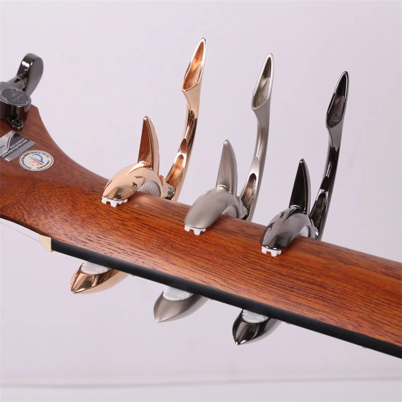 Metal Shark Guitar Capo Zinc A - Acoustic Guitar Dreadnought ulasan dan harga