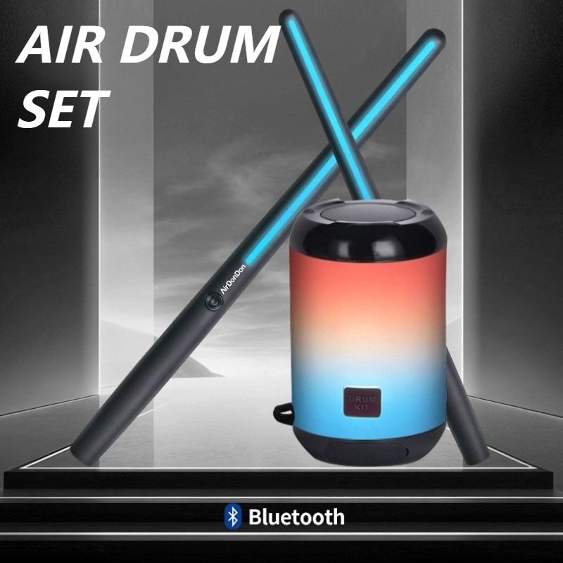 Air Electronic Drum Set Beginn - Musical Instrument Virtual ulasan dan harga