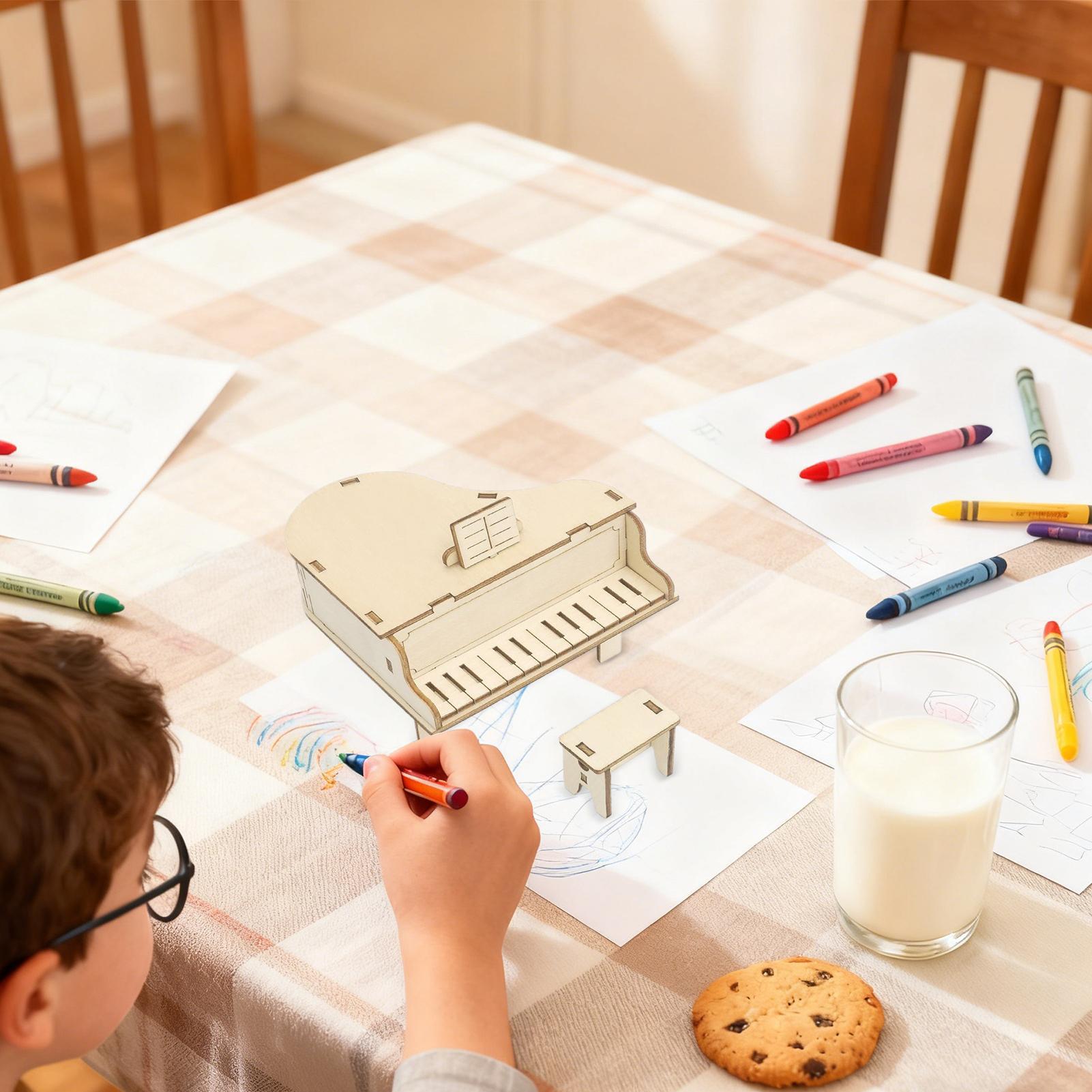 DIY Music Box Kit Wooden Instr - Musical Instrument Diy For Kids ulasan dan harga