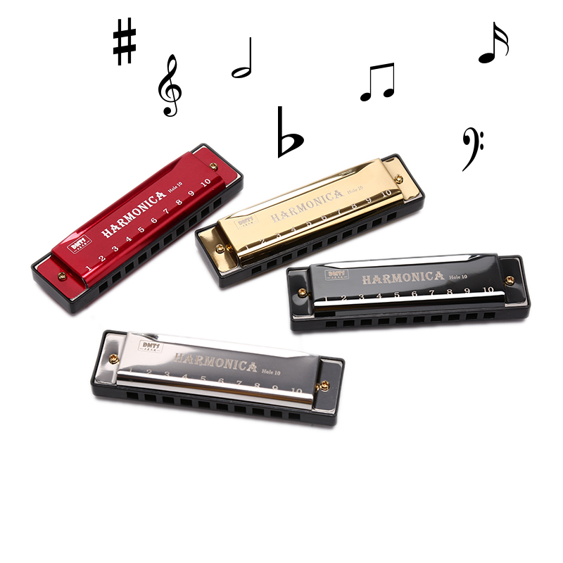 10 Hole Harmonica Mouth Organ  - Musical Instrument Harp ulasan dan harga